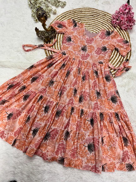 SUMMER PRINTED KURTI - Picture 12 of 16